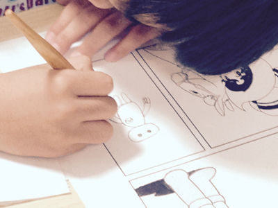 虫ん坊 2015年10月号 特集2：手塚プロダクション漫画部ＯＢによる「マンガの描きかた教室」