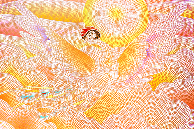 虫ん坊 2017年12月号 特集1：点描で描く火の鳥の世界！　ディジュリドゥ奏者・画家　ＧＯＭＡさんインタビュー