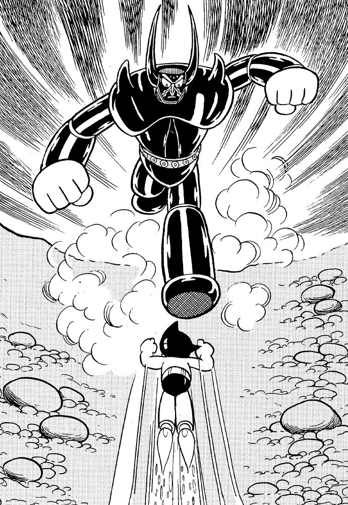  マンガ 鉄腕アトム「地上最大のロボット」より